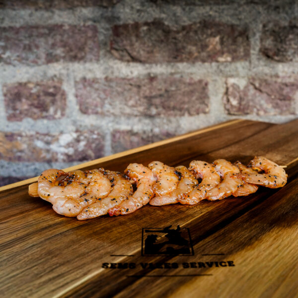 BBQ Vis - Scampi spies